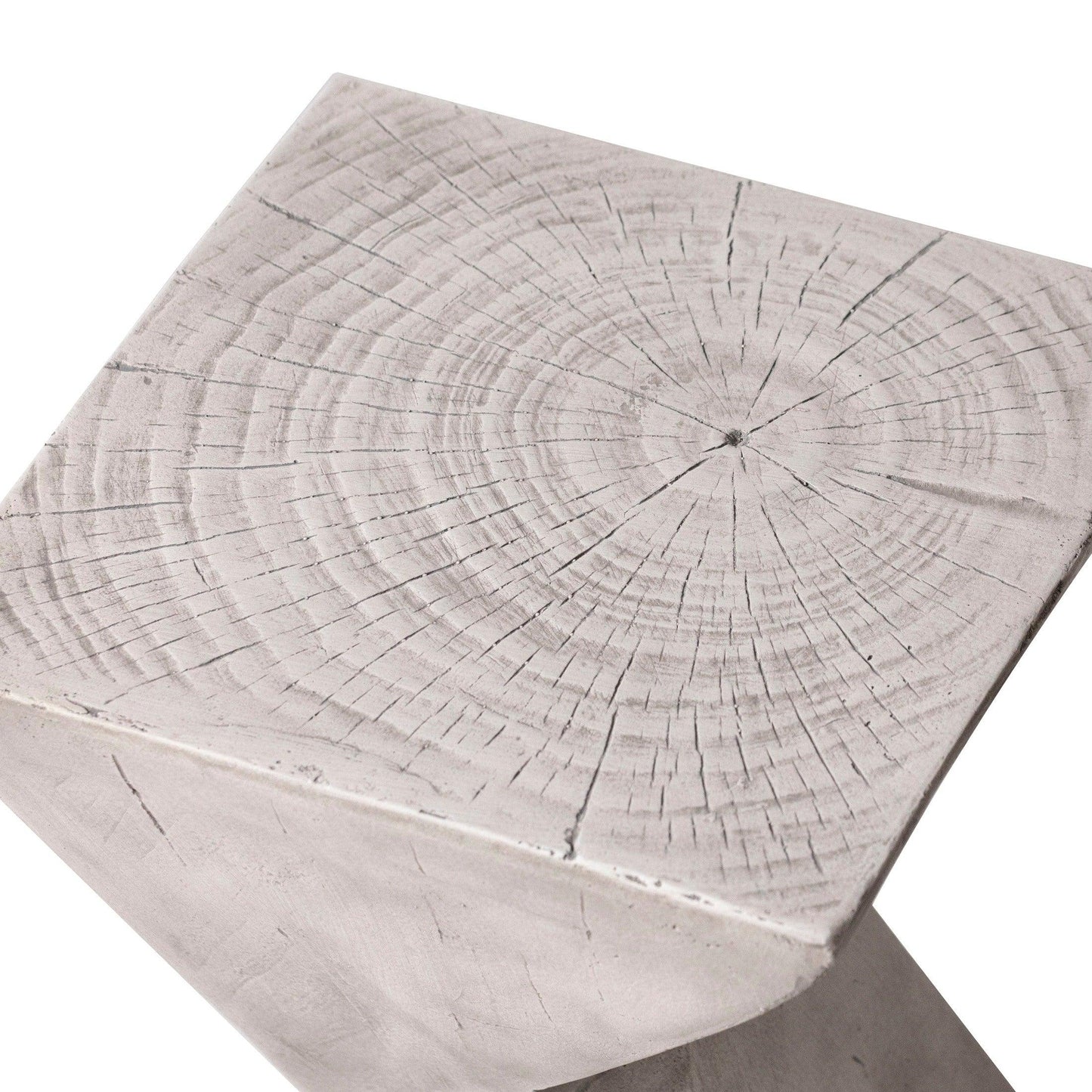 Glint Side Table in Fiberstone Square Accent Table - Elax Furniture