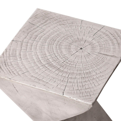Glint Side Table in Fiberstone Square Accent Table - Elax Furniture