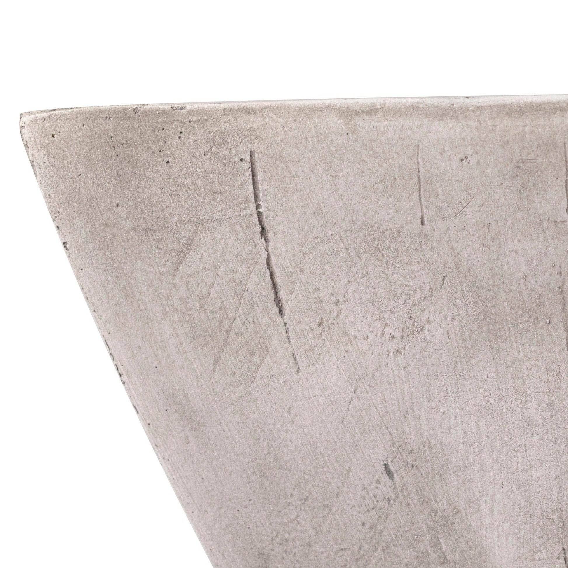 Glint Side Table in Fiberstone Square Accent Table - Elax Furniture