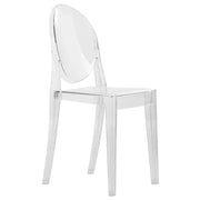 Marion Modern Transparent Acrylic Dining Chair - Elax Furniture