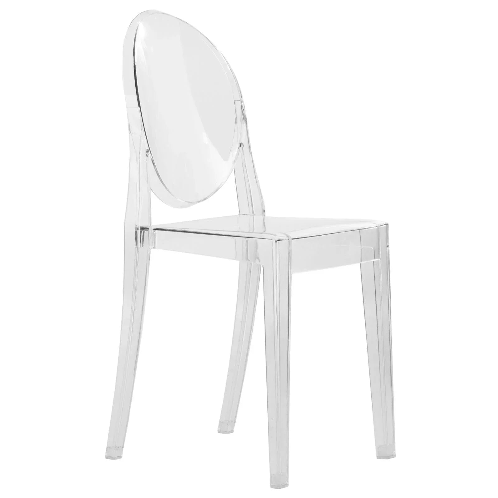Marion Modern Transparent Acrylic Dining Chair - Elax Furniture