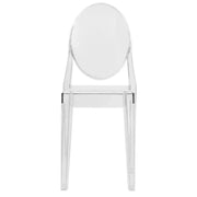 Marion Modern Transparent Acrylic Dining Chair - Elax Furniture