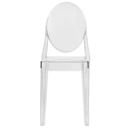 Marion Modern Transparent Acrylic Dining Chair - Elax Furniture
