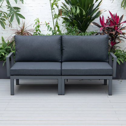 Hamilton 2-Piece ArmChair Upholstered in Polyester and Powder Coated Aluminum Frame - Elax Furniture