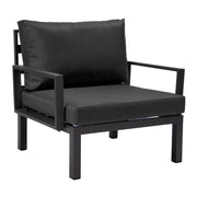 Hamilton 2-Piece ArmChair Upholstered in Polyester and Powder Coated Aluminum Frame - Elax Furniture