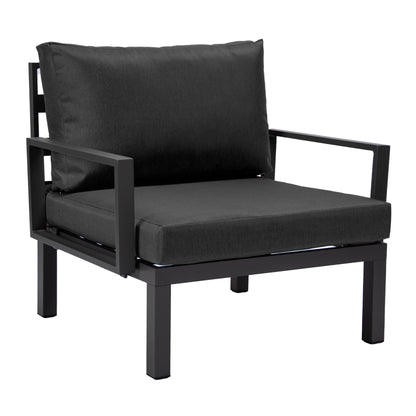Hamilton 2-Piece ArmChair Upholstered in Polyester and Powder Coated Aluminum Frame - Elax Furniture