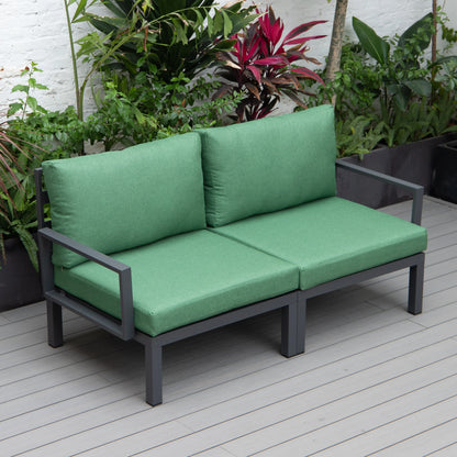 Hamilton 2-Piece ArmChair Upholstered in Polyester and Powder Coated Aluminum Frame - Elax Furniture