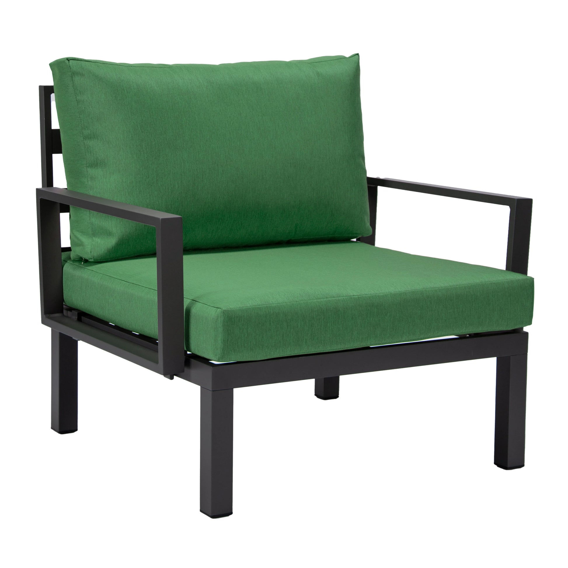 Hamilton 2-Piece ArmChair Upholstered in Polyester and Powder Coated Aluminum Frame - Elax Furniture