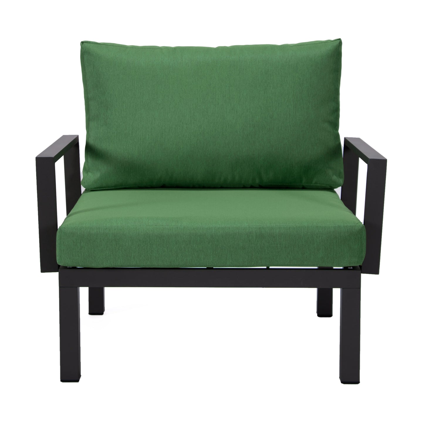 Hamilton 2-Piece ArmChair Upholstered in Polyester and Powder Coated Aluminum Frame - Elax Furniture