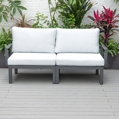 Hamilton 2-Piece ArmChair Upholstered in Polyester and Powder Coated Aluminum Frame - Elax Furniture