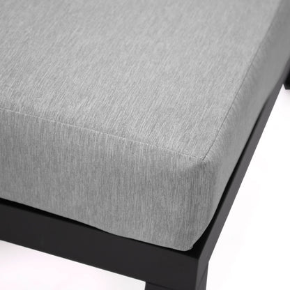 Hamilton 2-Piece ArmChair Upholstered in Polyester and Powder Coated Aluminum Frame - Elax Furniture