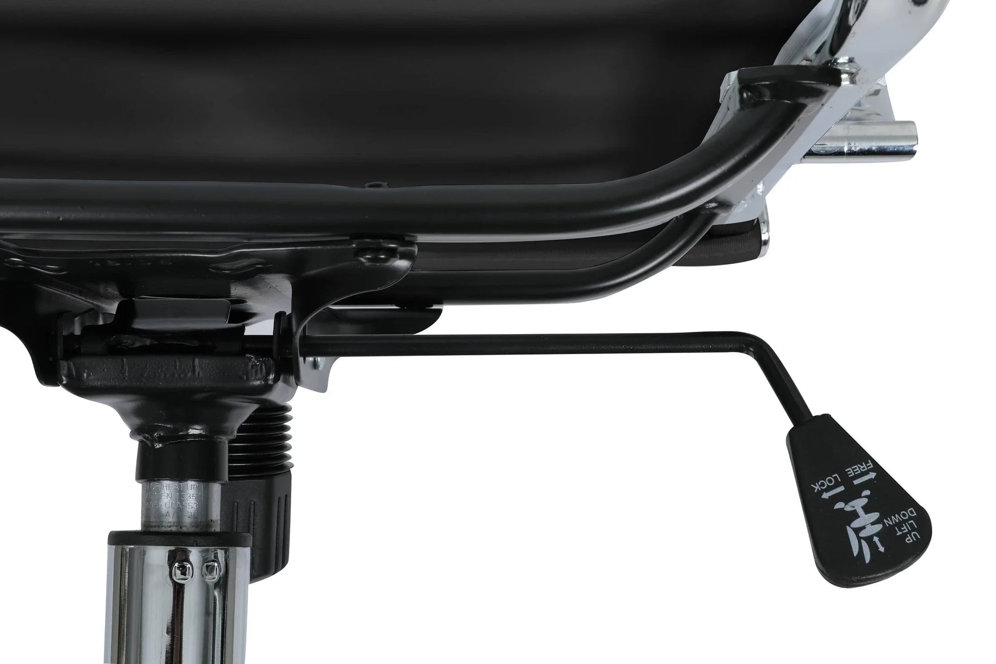 Harris Mid-Back Leather Adjustable Office Conference Chair with Armrests - Elax Furniture