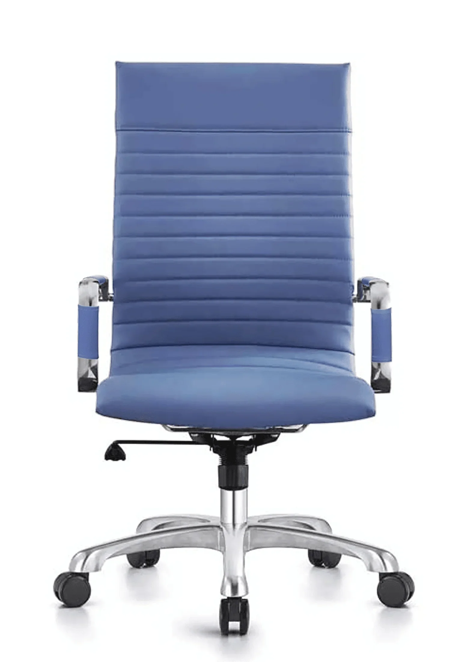 Harris Leather High-Back Adjustable Office Conference Chair with Armrests - Elax Furniture