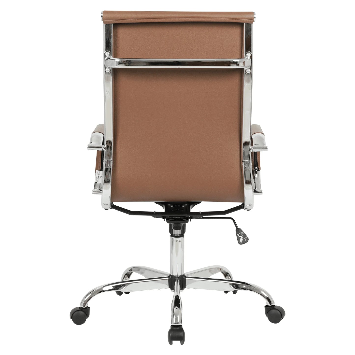 Harris Leather High-Back Adjustable Office Conference Chair with Armrests - Elax Furniture