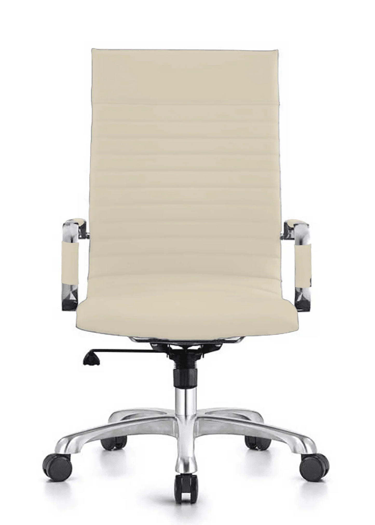 Harris Leather High-Back Adjustable Office Conference Chair with Armrests - Elax Furniture