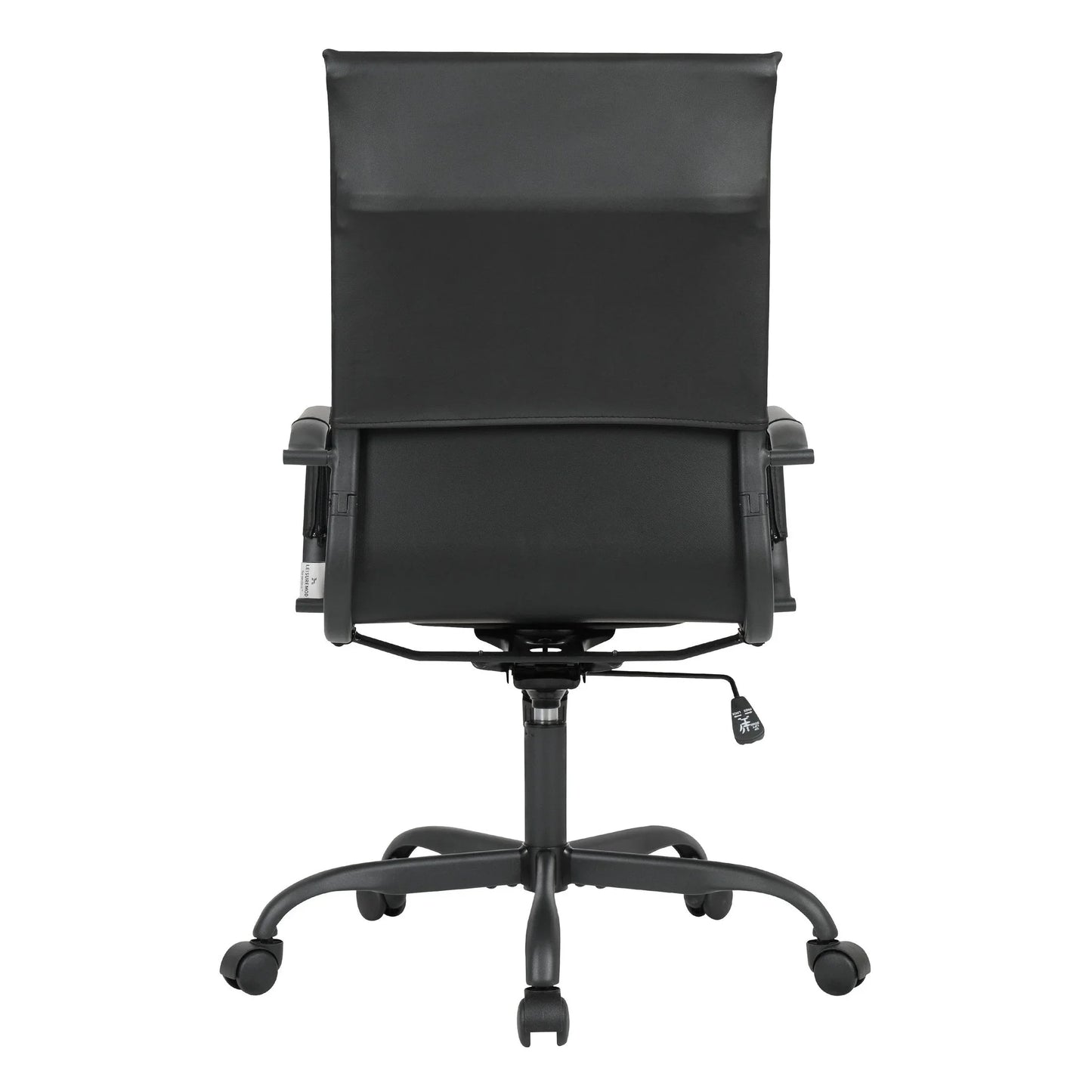 Harris Leather High-Back Adjustable Office Conference Chair with Armrests - Elax Furniture