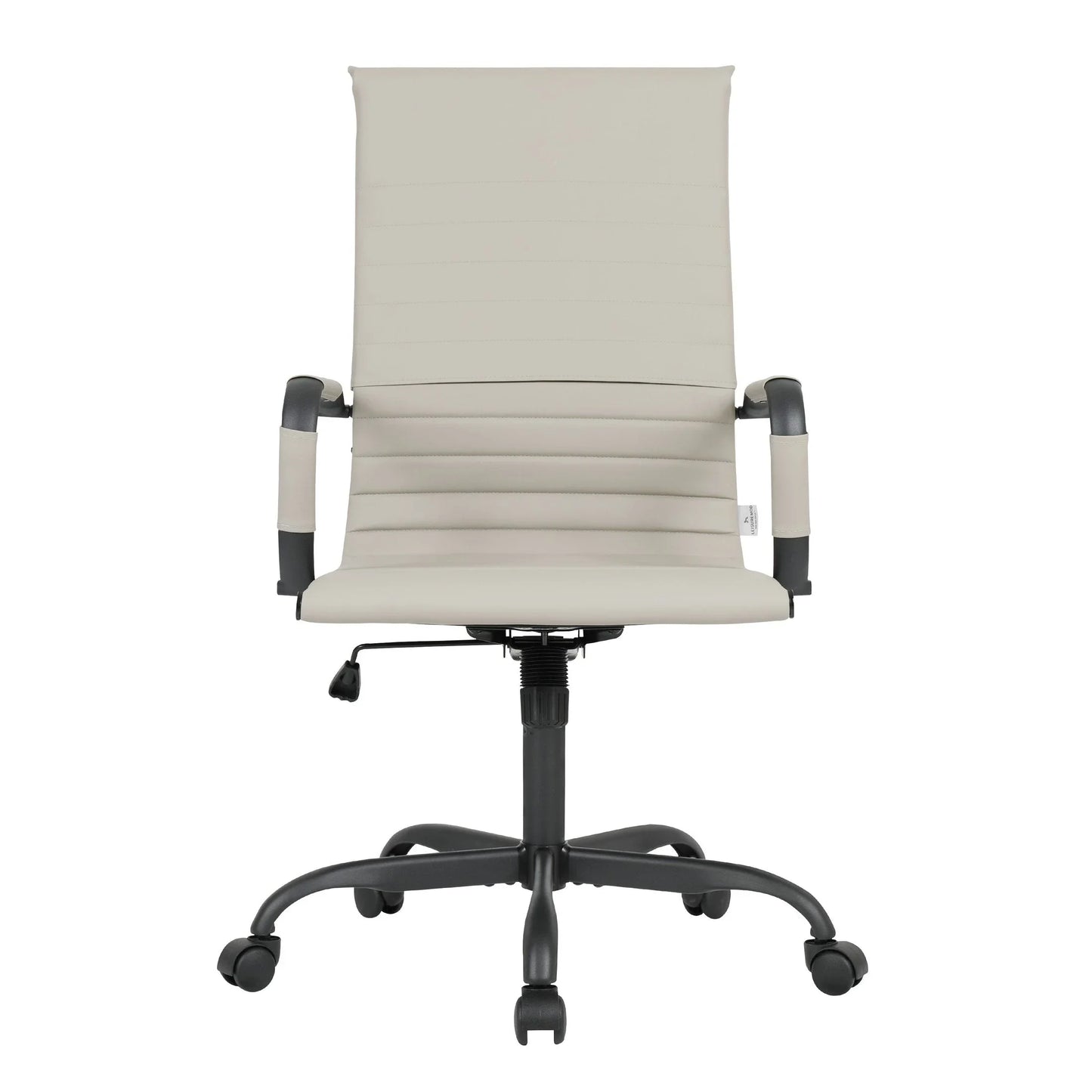 Harris Leather High-Back Adjustable Office Conference Chair with Armrests - Elax Furniture