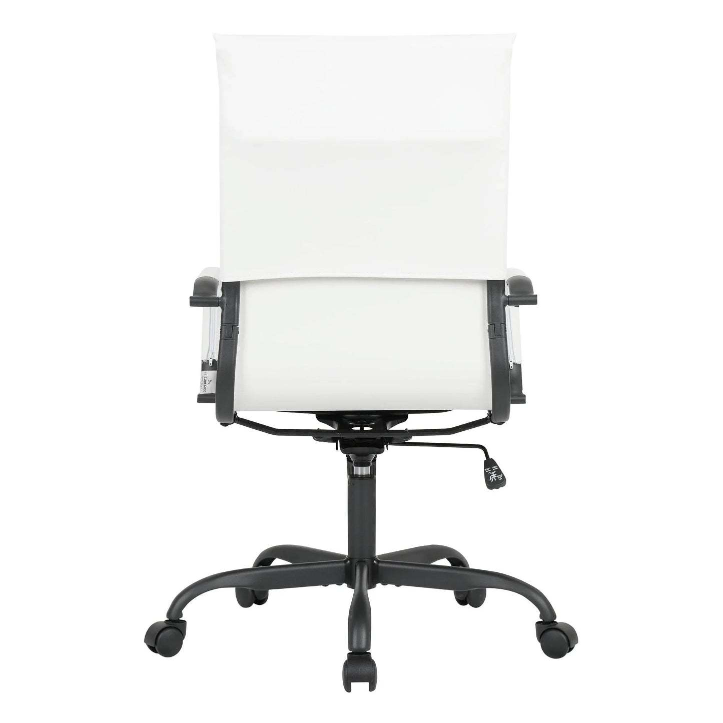 Harris Leather High-Back Adjustable Office Conference Chair with Armrests - Elax Furniture