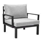 Hamilton 6-Piece Aluminum Patio Conversation Set With Cushions - Elax Furniture