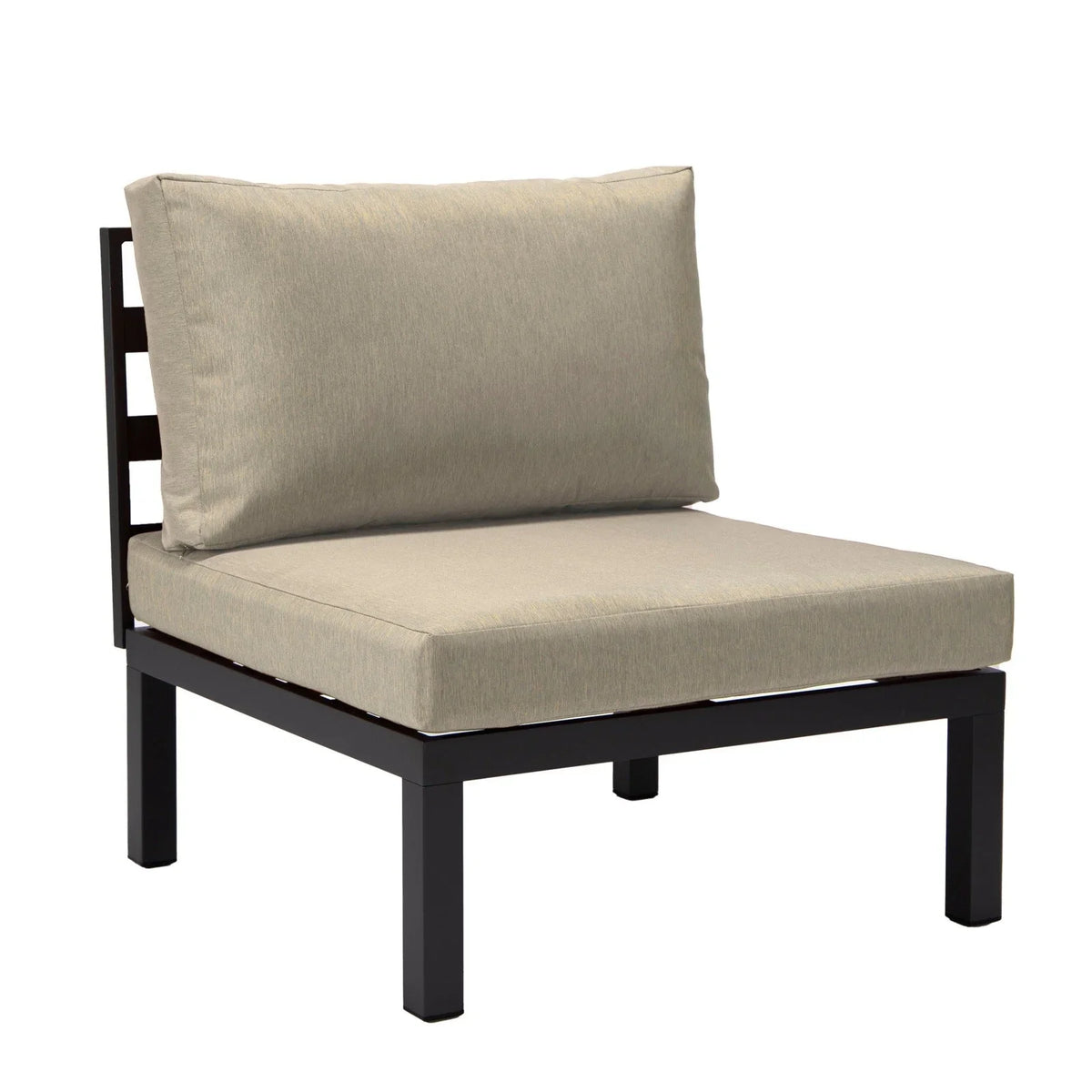 Hamilton 7-Piece Aluminum Patio Conversation Set With Coffee Table And Cushions - Elax Furniture