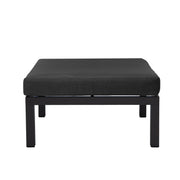 Hamilton 7-Piece Aluminum Patio Conversation Set With Coffee Table And Cushions - Elax Furniture