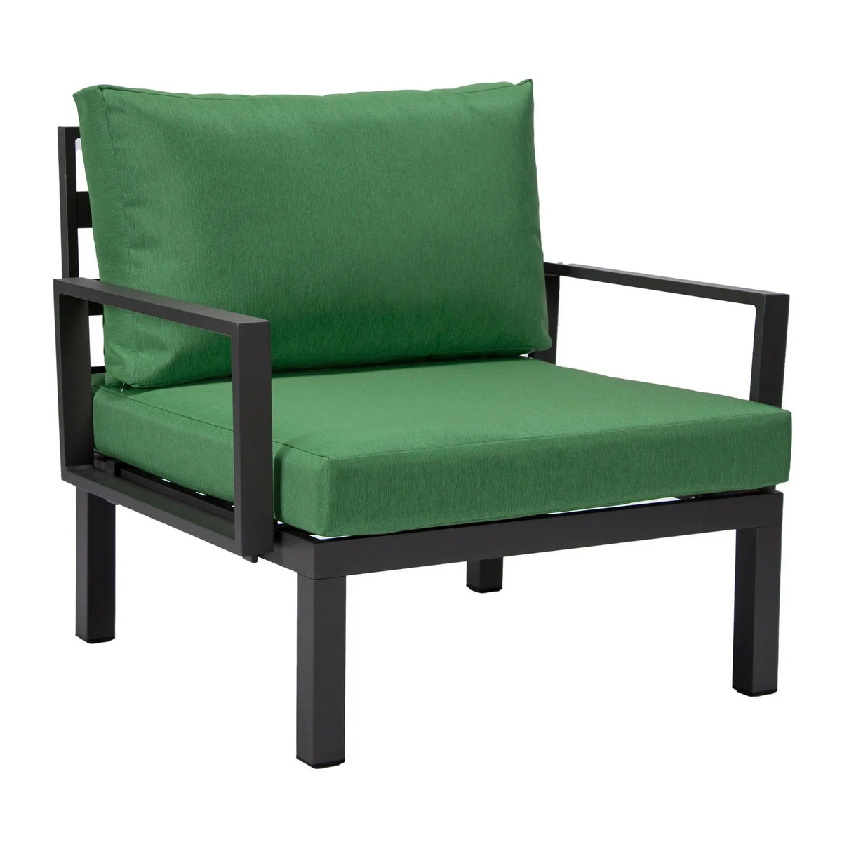 Hamilton 7-Piece Aluminum Patio Conversation Set With Coffee Table And Cushions - Elax Furniture