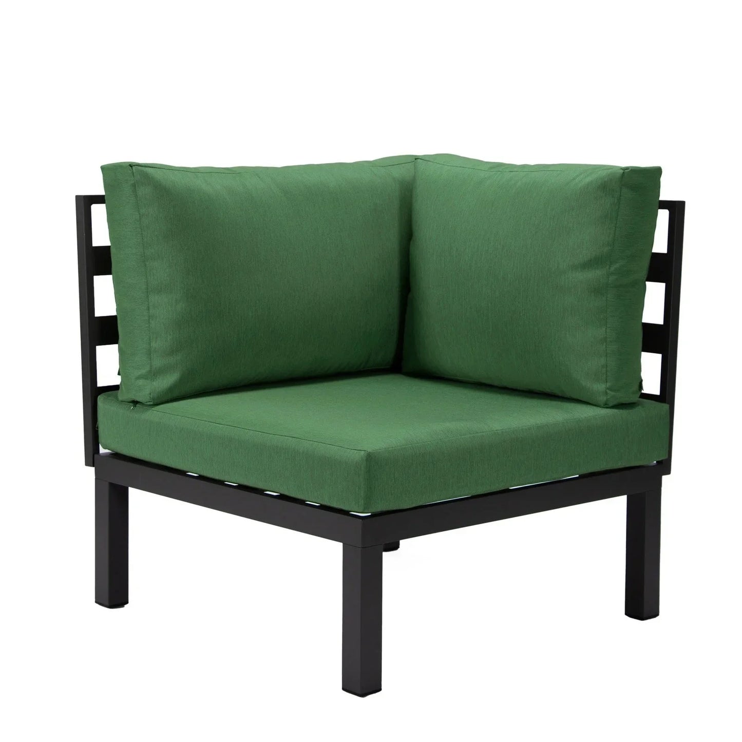 Hamilton 7-Piece Aluminum Patio Conversation Set With Coffee Table And Cushions - Elax Furniture