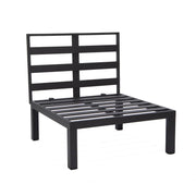 Hamilton 7-Piece Aluminum Patio Conversation Set With Coffee Table And Cushions - Elax Furniture