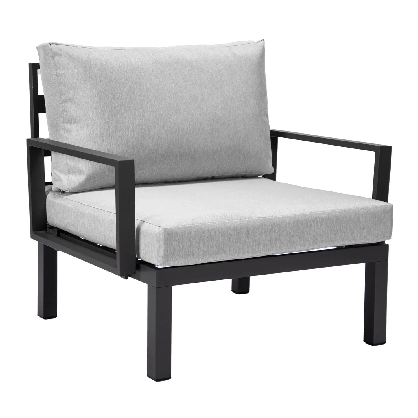 Hamilton 7-Piece Aluminum Patio Conversation Set With Coffee Table And Cushions - Elax Furniture