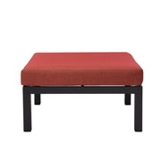 Hamilton 7-Piece Aluminum Patio Conversation Set With Coffee Table And Cushions - Elax Furniture