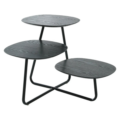 Hazelton Multi-Top End Tables with Manufactured Wood Top and Powder Coated Steel Frame - Elax Furniture