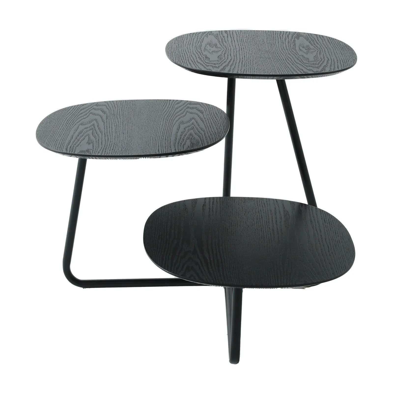 Hazelton Multi-Top End Tables with Manufactured Wood Top and Powder Coated Steel Frame - Elax Furniture