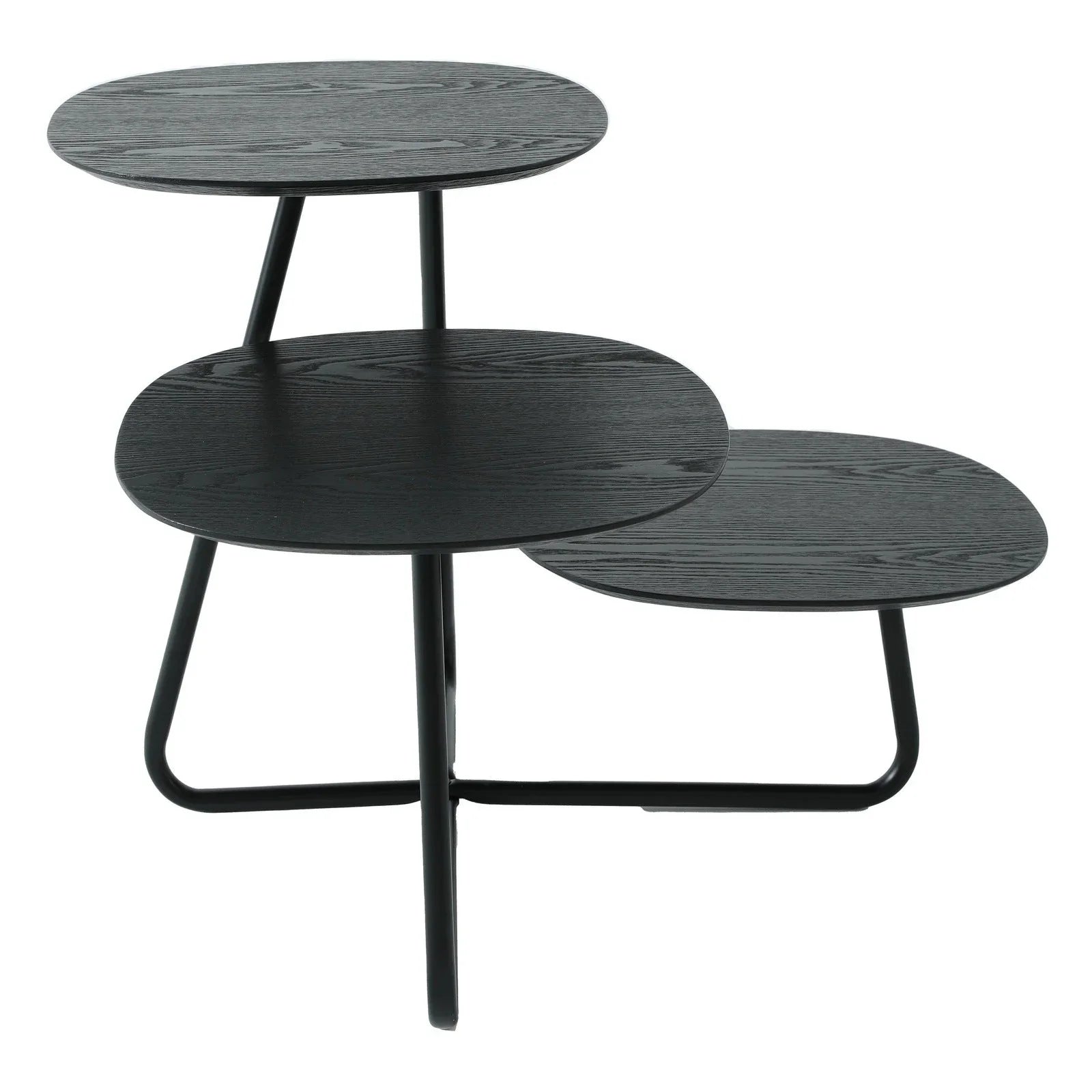 Hazelton Multi-Top End Tables with Manufactured Wood Top and Powder Coated Steel Frame - Elax Furniture