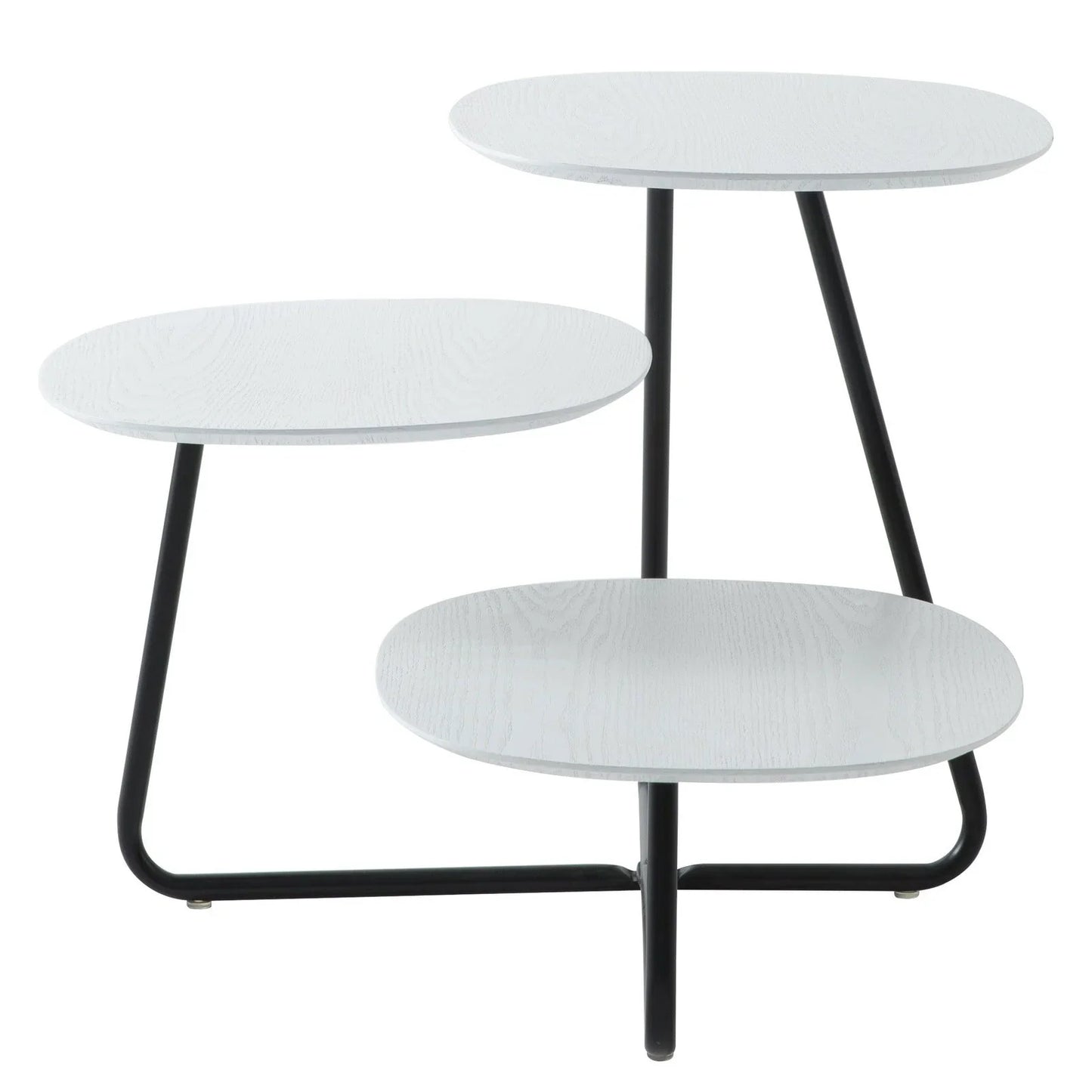 Hazelton Multi-Top End Tables with Manufactured Wood Top and Powder Coated Steel Frame - Elax Furniture