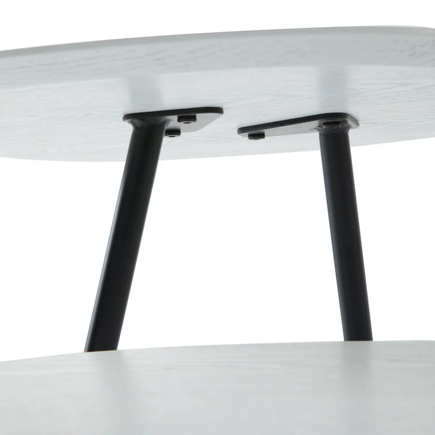 Hazelton Multi-Top End Tables with Manufactured Wood Top and Powder Coated Steel Frame - Elax Furniture