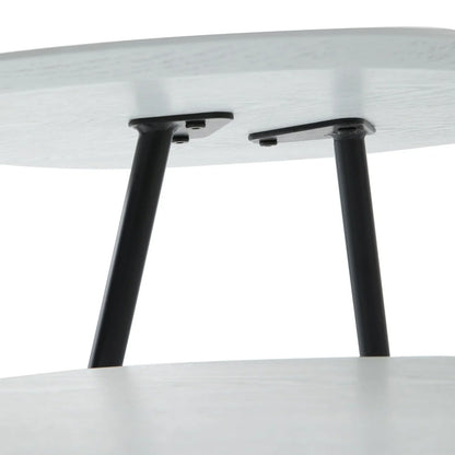 Hazelton Multi-Top End Tables with Manufactured Wood Top and Powder Coated Steel Frame - Elax Furniture