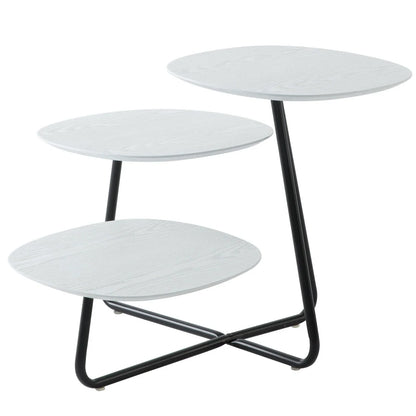 Hazelton Multi-Top End Tables with Manufactured Wood Top and Powder Coated Steel Frame - Elax Furniture