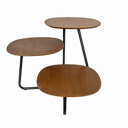 Hazelton Multi-Top End Tables with Manufactured Wood Top and Powder Coated Steel Frame - Elax Furniture