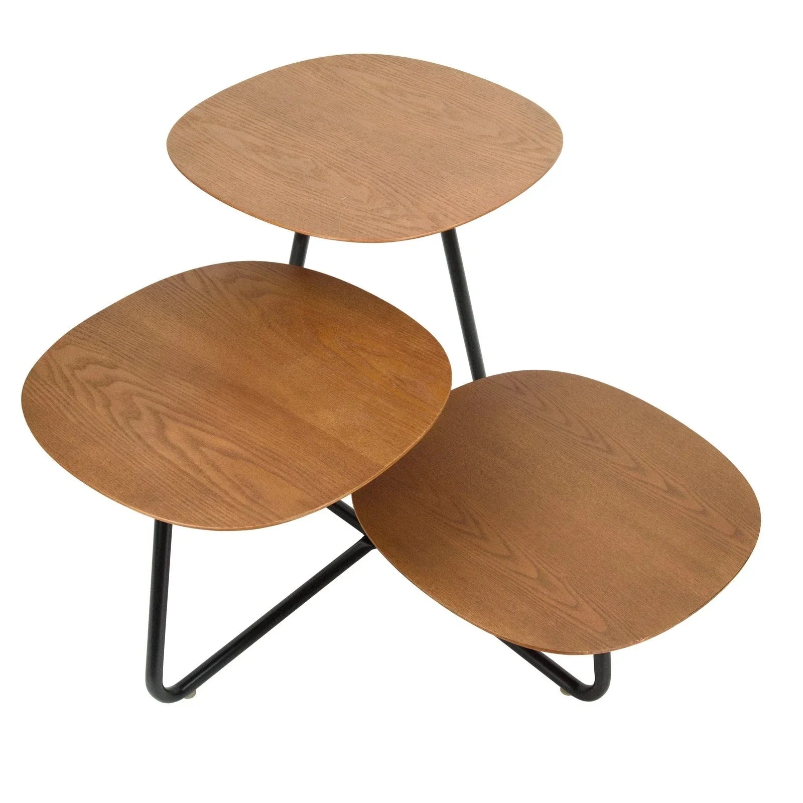 Hazelton Multi-Top End Tables with Manufactured Wood Top and Powder Coated Steel Frame - Elax Furniture