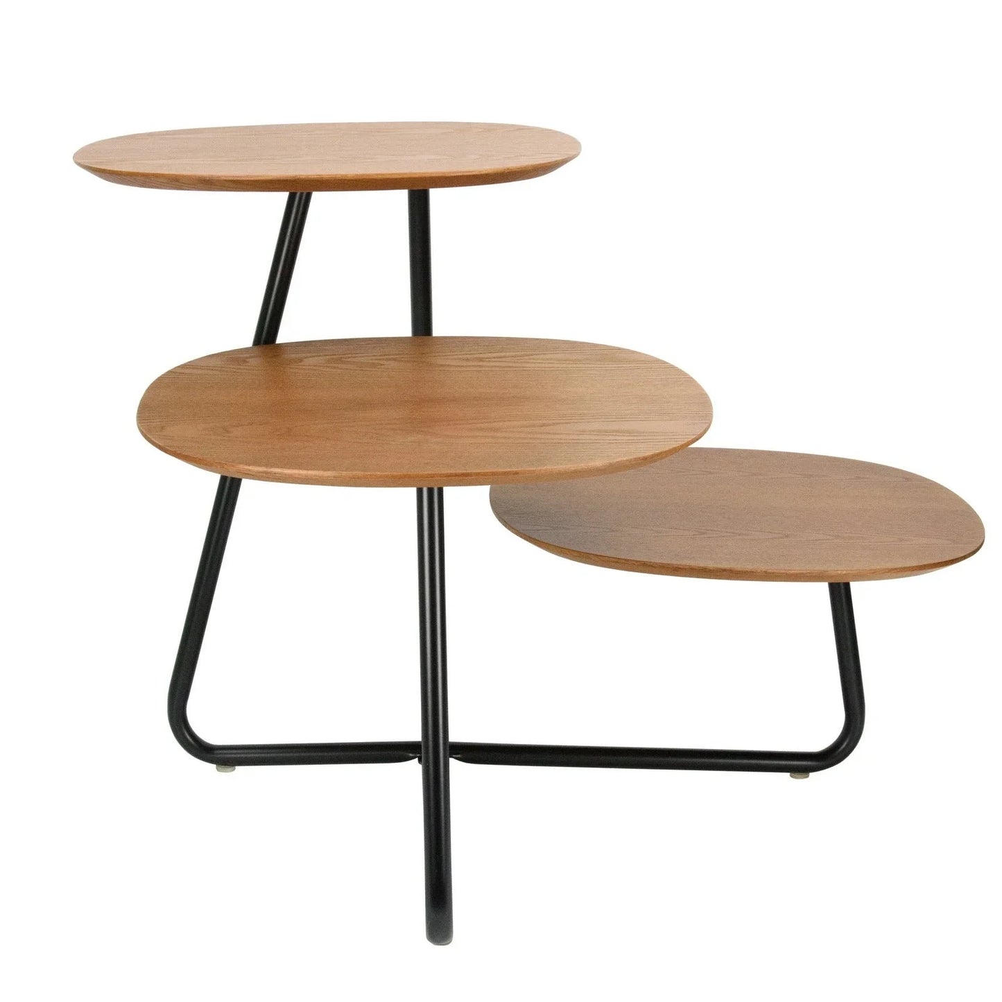 Hazelton Multi-Top End Tables with Manufactured Wood Top and Powder Coated Steel Frame - Elax Furniture