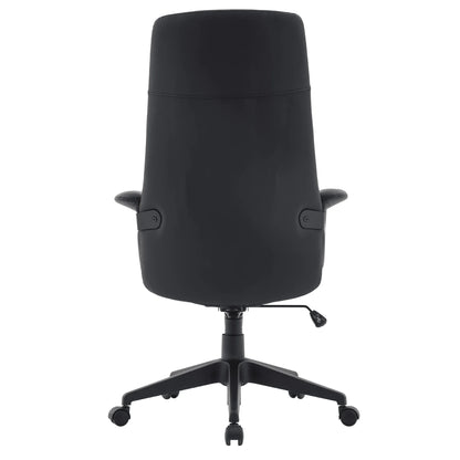 Inifini High-Back Leather Ergonomic Office Chair With Lumbar Support, Adjustable Hight and Swivel - Elax Furniture
