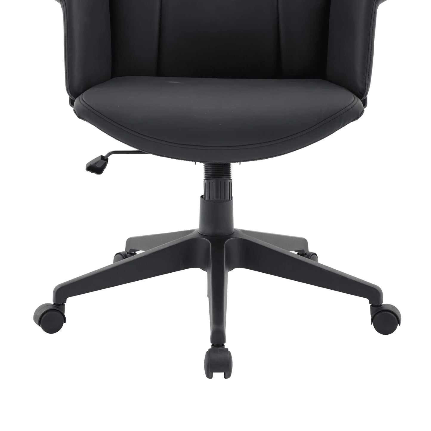 Inifini High-Back Leather Ergonomic Office Chair With Lumbar Support, Adjustable Hight and Swivel - Elax Furniture