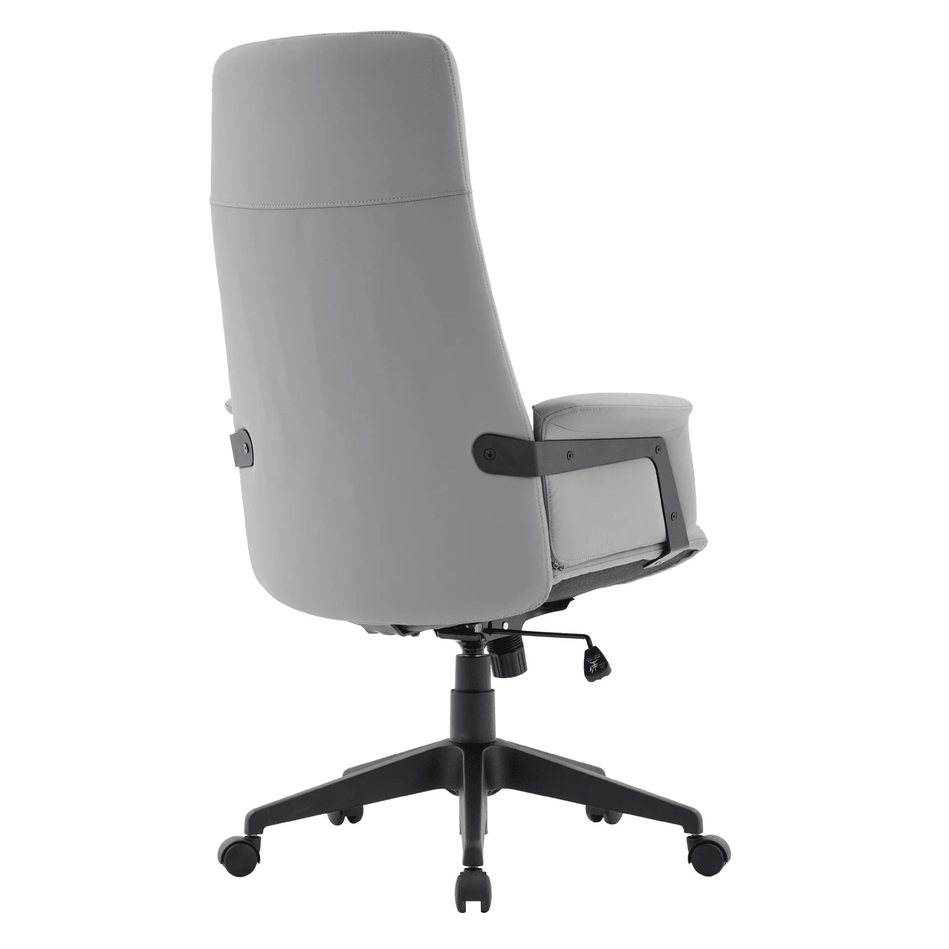 Inifini High-Back Leather Ergonomic Office Chair With Lumbar Support, Adjustable Hight and Swivel - Elax Furniture
