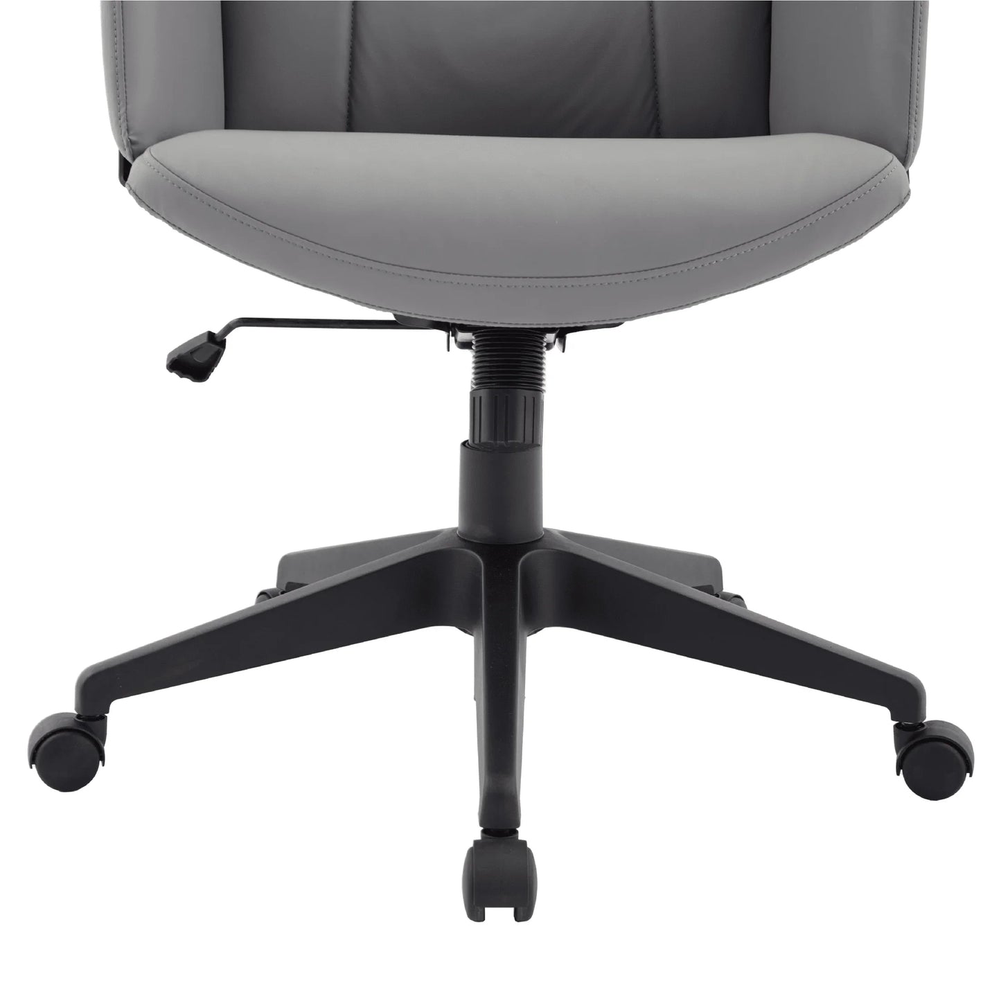 Inifini High-Back Leather Ergonomic Office Chair With Lumbar Support, Adjustable Hight and Swivel - Elax Furniture