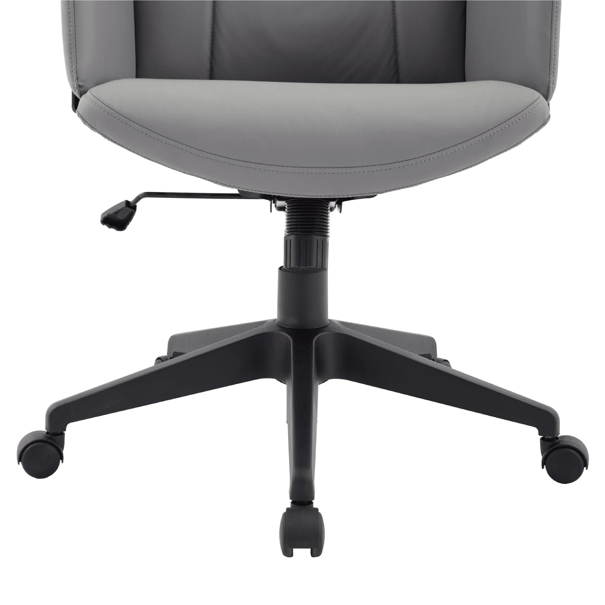 Inifini High-Back Leather Ergonomic Office Chair With Lumbar Support, Adjustable Hight and Swivel - Elax Furniture