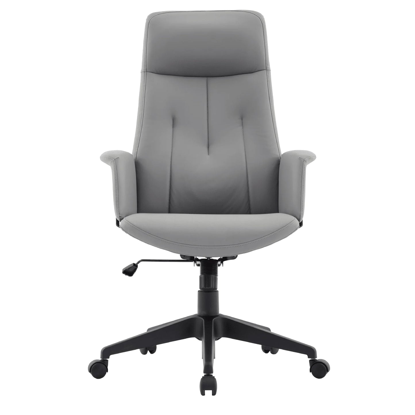 Inifini High-Back Leather Ergonomic Office Chair With Lumbar Support, Adjustable Hight and Swivel - Elax Furniture