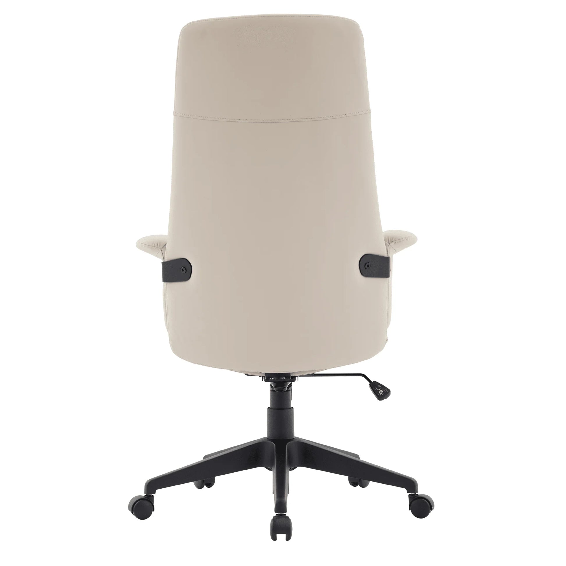 Inifini High-Back Leather Ergonomic Office Chair With Lumbar Support, Adjustable Hight and Swivel - Elax Furniture