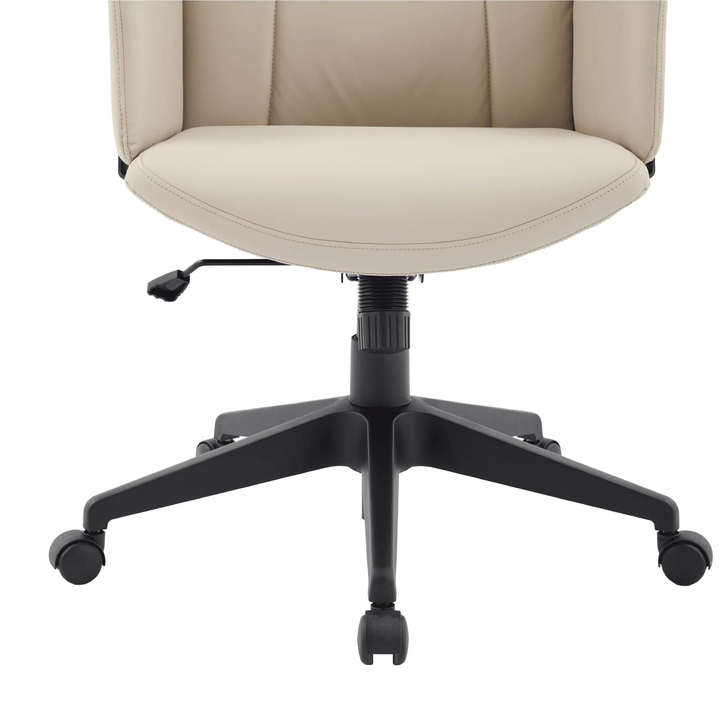 Inifini High-Back Leather Ergonomic Office Chair With Lumbar Support, Adjustable Hight and Swivel - Elax Furniture