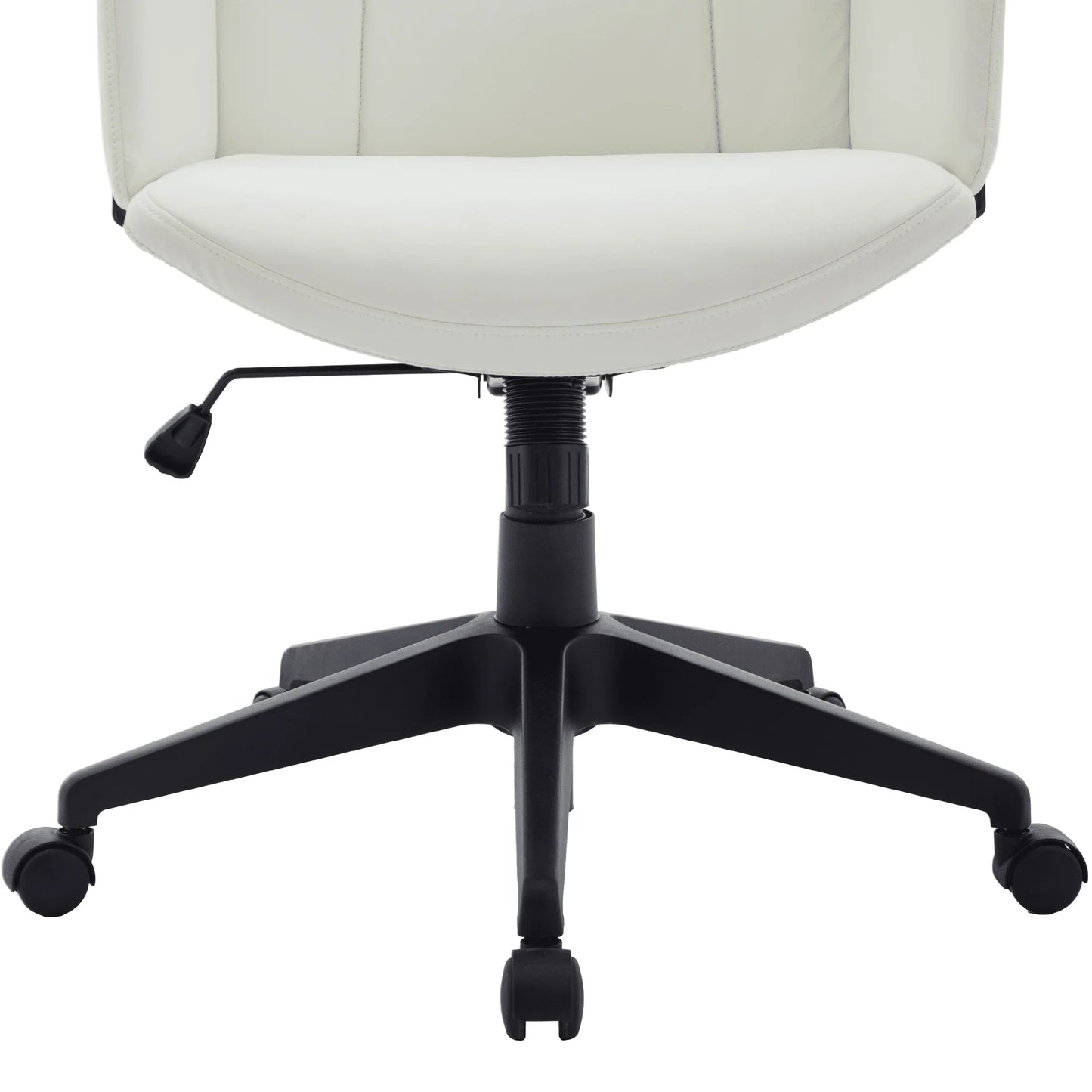 Inifini High-Back Leather Ergonomic Office Chair With Lumbar Support, Adjustable Hight and Swivel - Elax Furniture