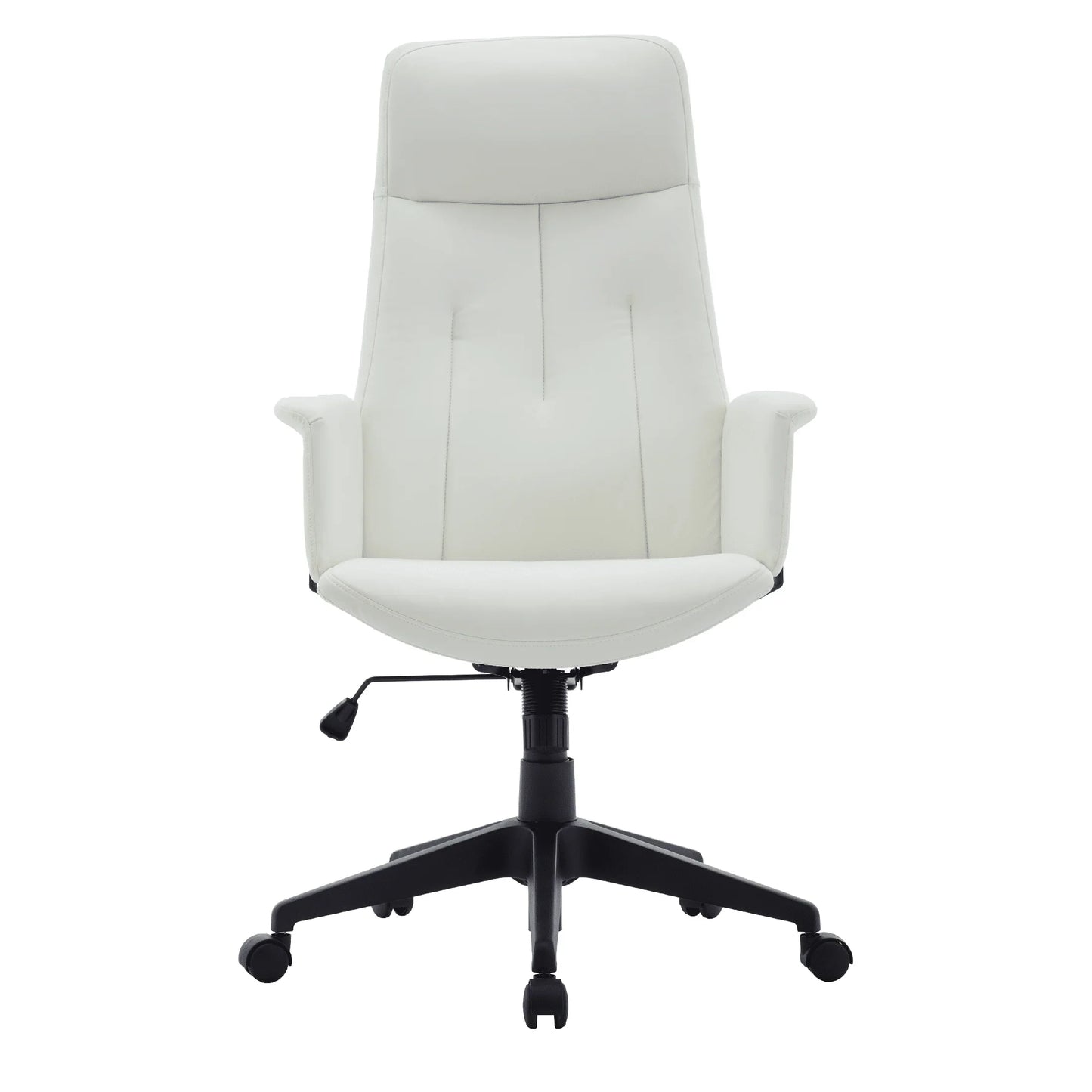 Inifini High-Back Leather Ergonomic Office Chair With Lumbar Support, Adjustable Hight and Swivel - Elax Furniture